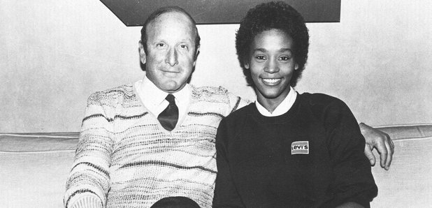 Whitney Houston with Clive Davis